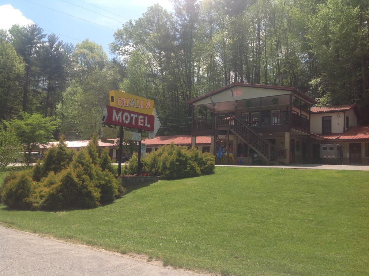 Qualla Cabins And Motel Cherokee Near Casino Whittier Exterior foto